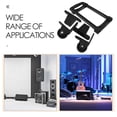 thumbnail image 3 of COMPUKAS 1 Set Cabinet Pull Spring Handle Black Plastic Two-Fold Design Great for Stage Sound Systems, 3 of 8