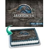 Jurassic World Edible Cake Image Topper Personalized Picture 1/4 Sheet (8"x10.5")
