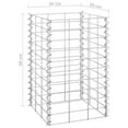 thumbnail image 4 of vidaXL Gabion Wall Gabion Retaining Wall Gabion Basket Cage Heavy Duty Metal, 4 of 27