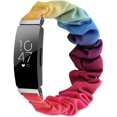 thumbnail image 1 of Scrunchies Compatible with Fitbit Inspire 2 Bands/Inspire HR Band/Inspire, Women Soft Elastic Cloth Pattern Printed Fabric Wristbands Replacement for Fitbit Inspire, 1 of 6