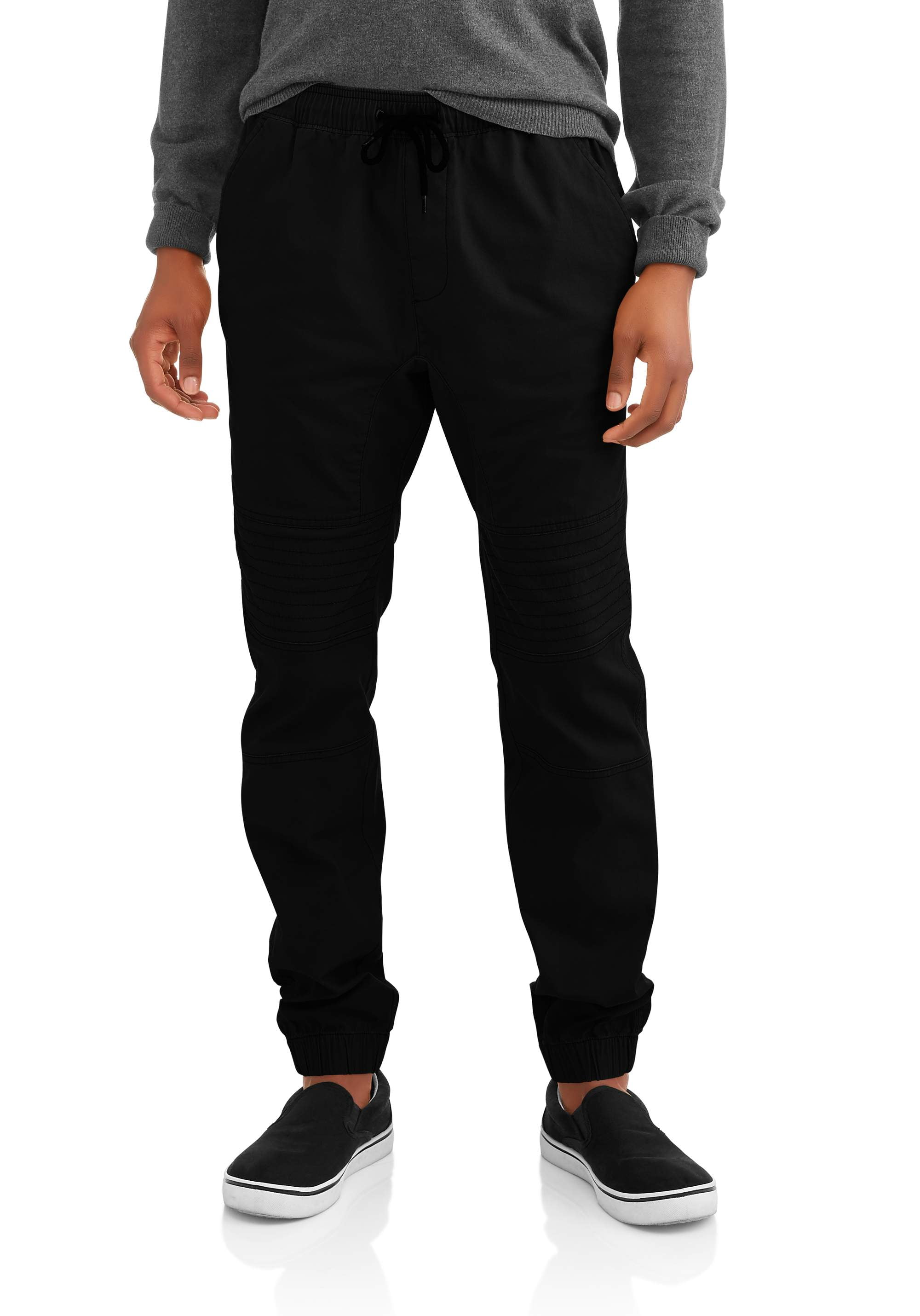 George Men's Canvas Moto Jogger Pants - Walmart.com