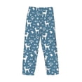 thumbnail image 4 of Kdxio Poodle Dog Print Men's Sleep Pajama Pant Lounge Pants with Pockets, 4 of 8