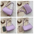 thumbnail image 1 of Mujer Pu Cuero Color Sólido Cadena Bolso Casual Mujer Bolsos De Hombro Cadena Axila Bolsa Para Fiesta Club Nocturno Eigraketly AP007258-04, 1 of 6