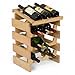 thumbnail image 3 of Wooden Mallet WRD33UN 12 Bottle Dakota Wine Rack with Display Top, 3 of 3