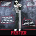 thumbnail image 6 of Haunted Hill Farm 75" Clown Animatronic with Lights and Sound, Halloween Decor HHCLOWN-11FLSA, 6 of 15