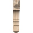 thumbnail image 2 of Ekena Millwork 3 1/2"W x 14"D x 18"H Balboa Craftsman Smooth Bracket, Douglas Fir, 2 of 4