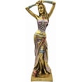 thumbnail image 1 of MORÍN Imágenes | Estatua decorativa Pomba Turns Maria Padilla | 30 cm | Dorado y Morado, 1 of 2