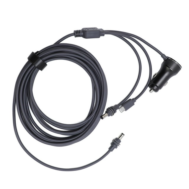 Cable De Alimentación Satelital, Pantalla Digital Plug And Play Cable De Alimentación Satelital Flexible 3 Metros 10 Pies 12-24 V Para Mini Para Automóviles, Camiones, Autobuses