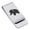 Silver, variant on Stainless Steel Elephant Good Luck Charm Classic Slim Money Clip Credit Card Holder