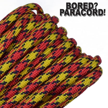 Bored Paracord Brand 550 lb Type III Paracord - Marines 10 Feet