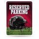 thumbnail image 1 of Rico Industries Nfl Football Atlanta Falcons - Señal De Estacionamiento De Metal De Fibra De Carbono De 8.5 X 11 Pulgadas, Ideal Para Hombre, Cueva, Dormitorio, Oficina, Decoración Del Hogar, 1 of 5