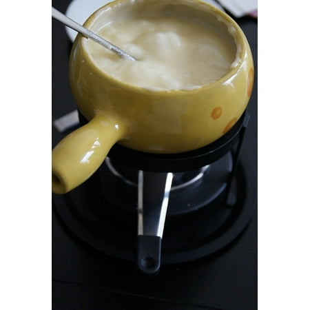 LAMINATED POSTER Fondue Switzerland Specialty Cheese Fondue Food Poster Print 24 x 36