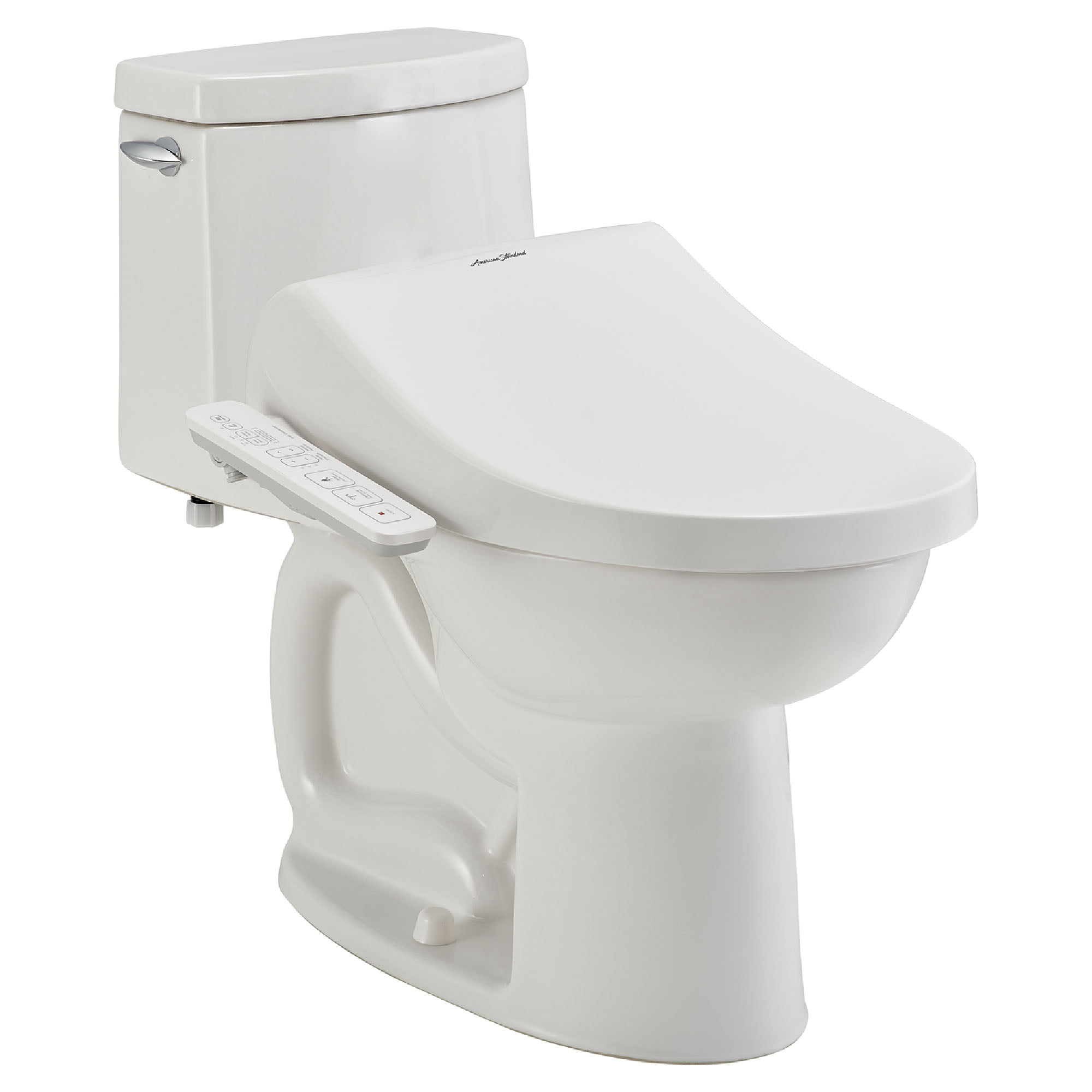 American Standard Advanced Clean AC 1.0 SpaLet Bidet Seat with Side Panel Operation in White