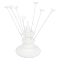 SOPOTUTU White Plastic Balloon Stick Stand Kit 1 Pack Balloon Holder for Party Decorations