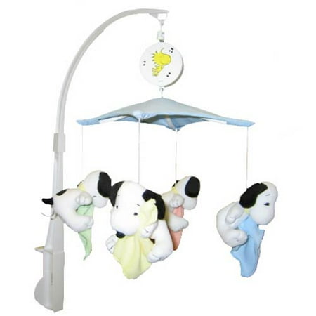 Bedtime Originals Musical Mobile, Sleepytime Baby Snoopy
