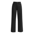 thumbnail image 5 of Women's High Waist Relaxed Fit Wide Leg Jeans Comfortable Stretch Denim Pants for Everyday Casual Wear, 5 of 6