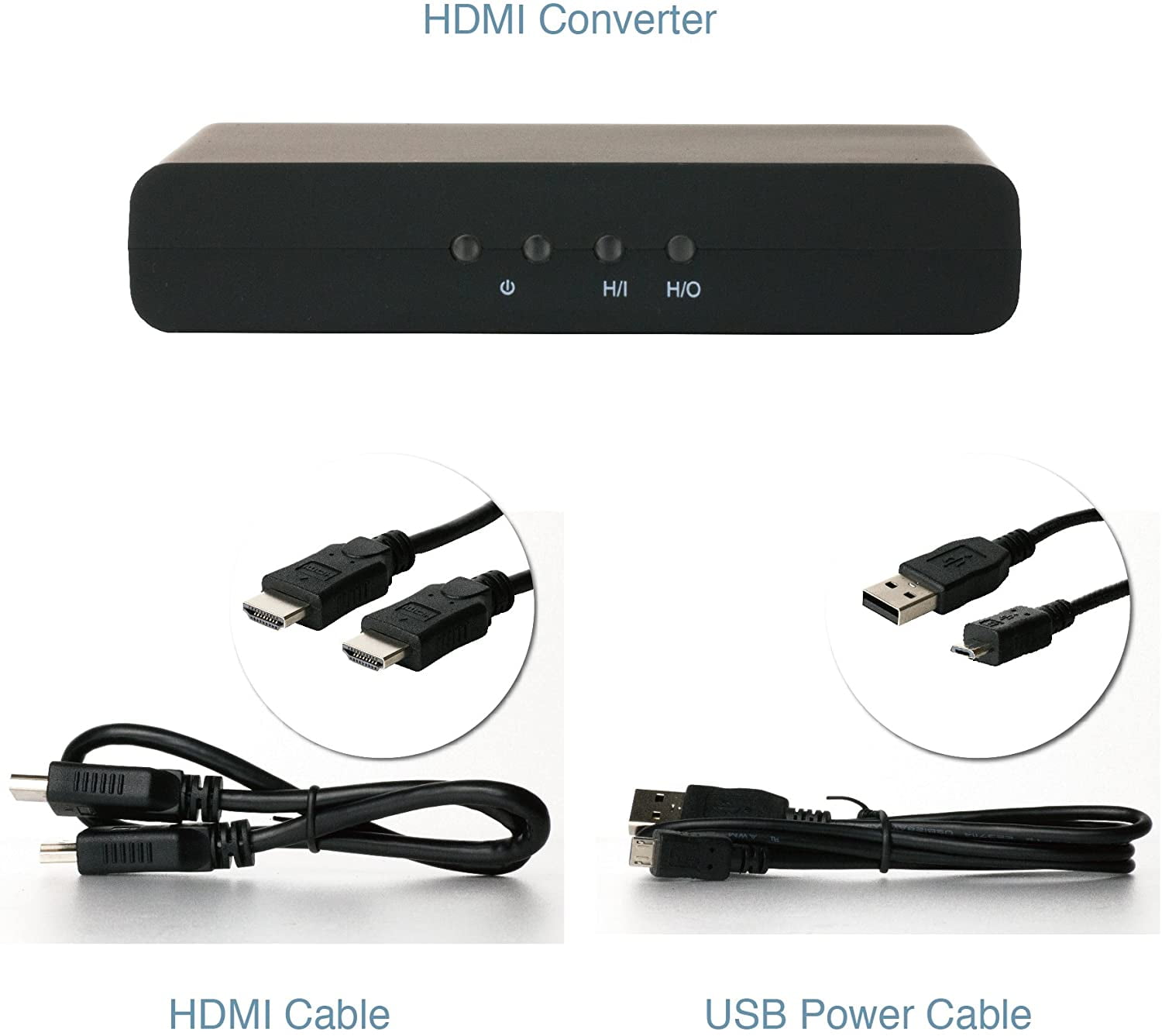 Electronics Video Converters L/R Audio and HDMI to HDMI 1080i Video