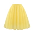 thumbnail image 2 of Layered Tulle Skirt for Women Elastic Waist Full A Line Mesh Tutu Skirt for Party Dance Prom, 2 of 4