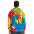 thumbnail image 4 of #followme Tie Dye Pullover Hoodie for Men and Women Fleece Hooded Sweatshirt (Tie Dye, Small), 4 of 4