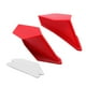 thumbnail image 2 of Alerones universales para motocicleta Yotijar Deflectores de aire laterales ABS Rojo, 2 of 5