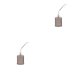 thumbnail image 4 of Billuyoard E27 E14 Tornillo de cerámica Base Bombilla Lámpara Portalámparas Adaptador Colgante Colgante No.12 2piezas, 4 of 6