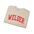 thumbnail image 3 of Welder Welding Sweatshirt Gifts Crew Neck Shirt Long Sleeve Unisex, 3 of 7