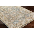 thumbnail image 6 of BoutiqueRugs Duong Traditional Area Rug - Tan, Light Sage, Dark Blue - 18" x 18" Sample, 6 of 9