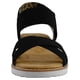 thumbnail image 2 of Sandalia Skechers Bobs Desert Kiss Secret Picnic negra para mujer, 2 of 7