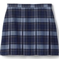 thumbnail image 3 of Lands' End Girls Plaid Box Pleat Skirt Top of the Knee, 3 of 3