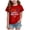 Tshirts-Red, variant on kpoplk Kid 4th of July T-Shirts Boys Girls American Flag Shirt Patriotic Top Short Sleeve Tees(Green,2-3 Y)