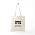 thumbnail image 5 of CafePress - Senior Citizen Tote Bag - Unisex Canvas Tote Bag, Beige, 1-Piece, 5 of 6