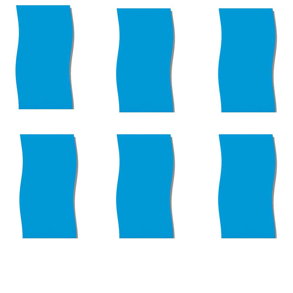 swimline pool liner blue overlap round