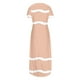 thumbnail image 4 of Vestidos de Verano de Mujer Casual Cuello Redondo Bolsillos de Manga Corta Impresión Vestido Largo, Vestido Ligero de Poliéster para Diario, Fiesta Y Primavera, 4 of 6