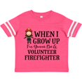 thumbnail image 3 of Inktastic Volunteer Firefighter Future Girls Girls Toddler T-Shirt, 3 of 5