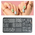 thumbnail image 3 of Unique Bargains 1 Pc Colorful Nail Art Stamp XY-DB14 Silver Tone, 3 of 6