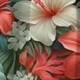 thumbnail image 4 of Designart "Mirage Of Paradise I" Tropical Blackout Curtain Single Panel, 4 of 4
