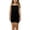 Black, variant on Girl's 2 Piece Outfits Set Comfy Soft Cotton Camisoles Elastic Waist Athletic Shorts Summer Lightweight Loose Lounge Sets 4-15 Years