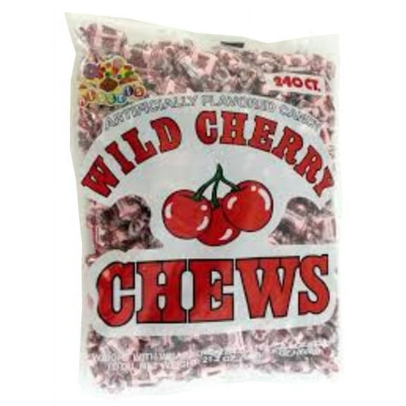 ALBERT'S CHEWS CHERRY 240 PIECE BAG