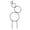 Black, variant on XINGXIANG-1pc Rustproof Iron Stakes, Bendable Metal Climbing Support Frame for Indoor Outdoor Garden (F)