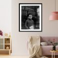 thumbnail image 3 of Historic Framed Print, Boy named Gurley. An eight year old newsie. 18th & Washington Sts. Location: St. Louis, Missouri., 17-7/8" x 21-7/8", 3 of 9
