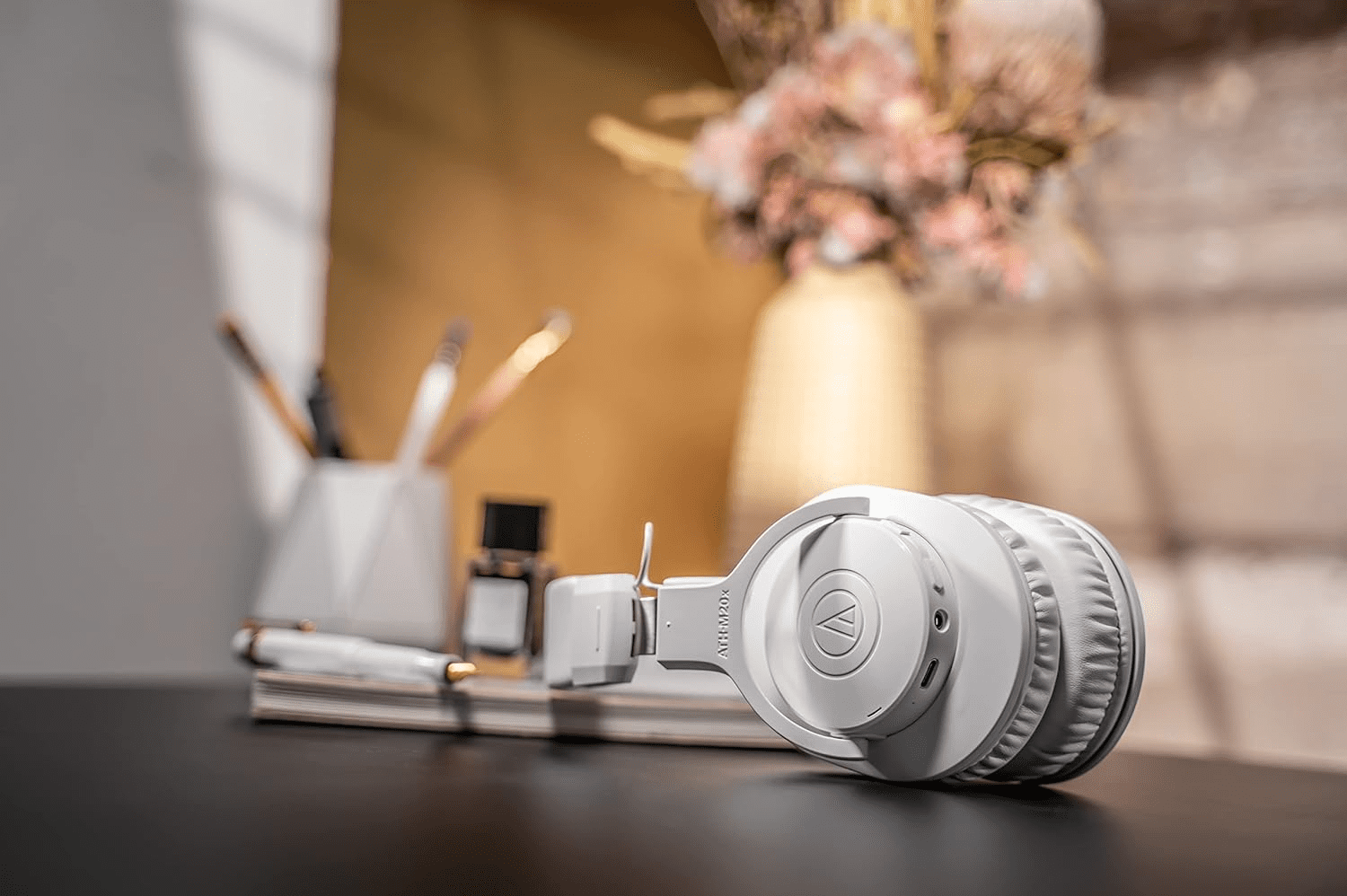 Audio-Technica ATH-M20xBTWH Wireless Over-Ear Headphones
