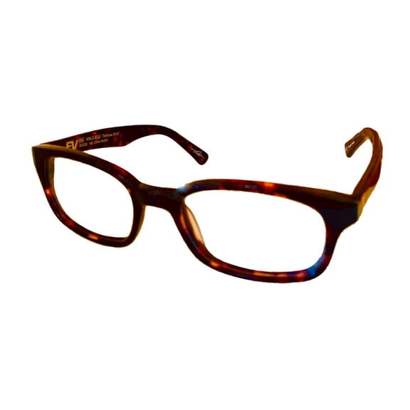 Electric Mens Ophthalmic Eyeglass Rectangle Plastic Tortoise Shell Knuckle 50mm