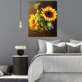 thumbnail image 2 of 5D Diamond Painting Full Drills Flower Plants Canvas Resin Rhinestone Embroidery Stitch Home Decor R165-2, 2 of 9