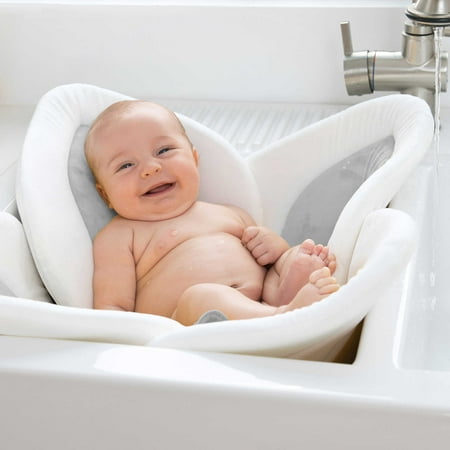 Blooming Baby Bath Lotus, Gray