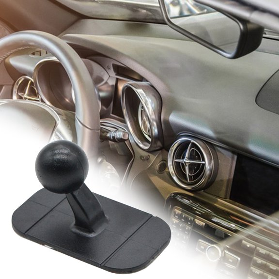 Naierhg 1Pc Dashboard Phone Holder with Strong Adhesive Base Car Phone Mount Adhesive Ball Mount Sticky Pad for Dashboard Phone Holder