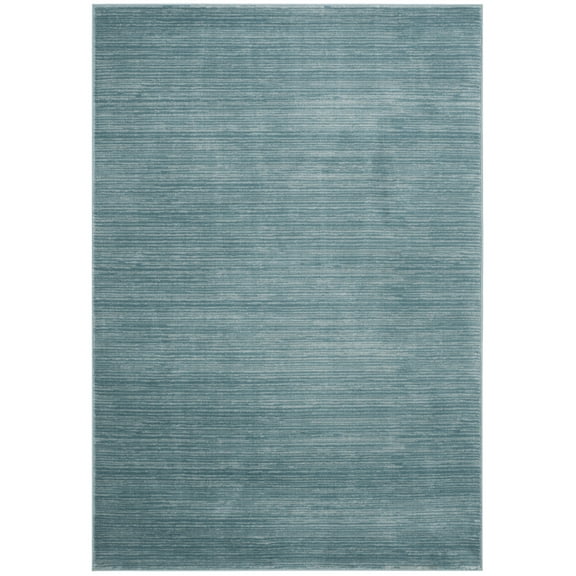 SAFAVIEH Vision Adrasteia Overdyed Solid Area Rug, Aqua, 6' x 9'