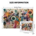 thumbnail image 4 of Sikiie Abstract Colorful Dripping Circles Puzzle, Jigsaw Puzzles, Jigsaw Puzzles 1000 Pieces, Custom Jigsaw Puzzle for Adults (29.5×19.7in, Horizontal), 4 of 9