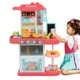 thumbnail image 5 of Cocinita de Juguete para Niños y Niñas Juego Didactico 73 cm de 43 Piezas con Utensilios y  Comida de Juguete Gaon, 5 of 15