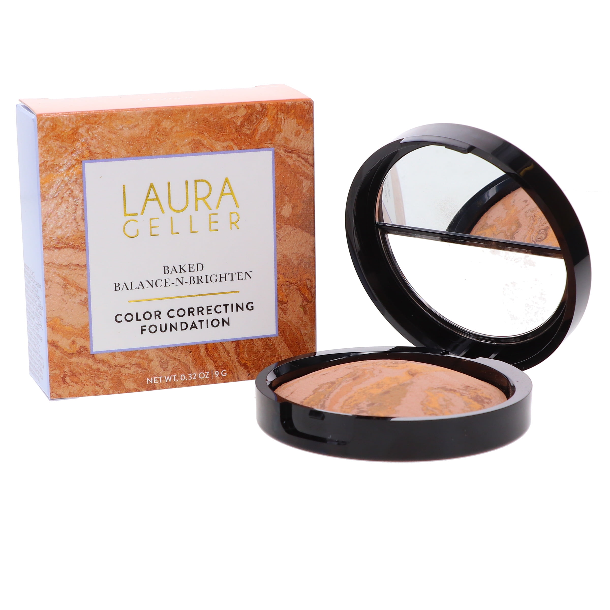 Laura Geller Baked Balance-N-Brighten Color Correcting Foundation Medium 0.32 oz