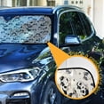 thumbnail image 3 of Lovely Cats and Paw Car Windshield Sun Shade Foldable Car Front Window Visor Heat and UV Protection 53x23.5, 3 of 8